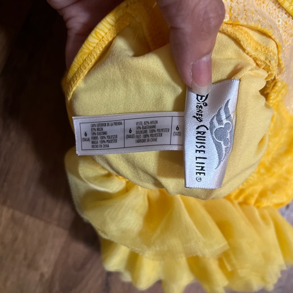 Disney Belle Swinsuit (Size 6) - Picture 4 of 5